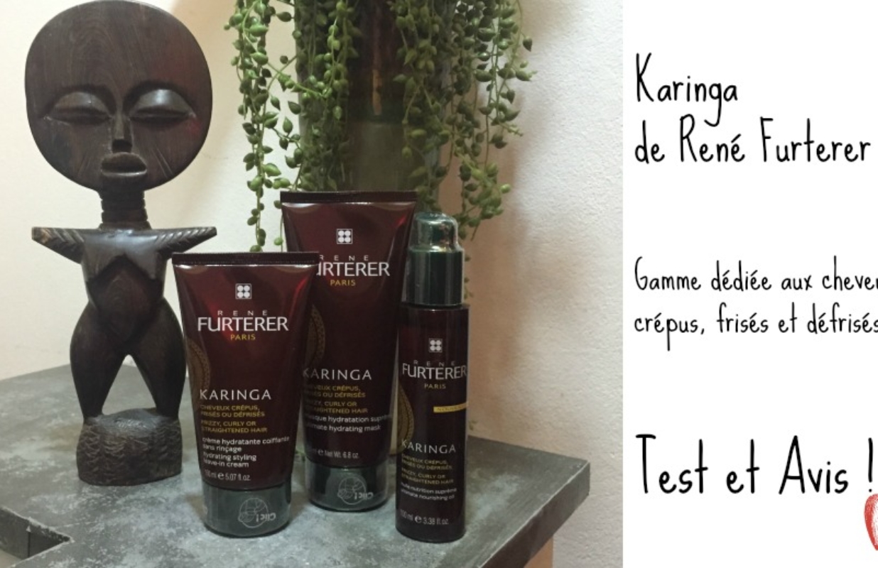 Karinga : la nouvelle gamme René Furterer pour les cheveux crépus !