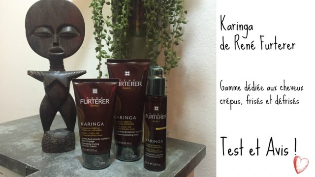 Karinga : la nouvelle gamme René Furterer pour les cheveux crépus !