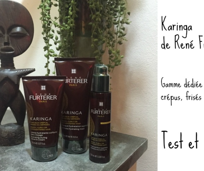 Karinga : la nouvelle gamme René Furterer pour les cheveux crépus !