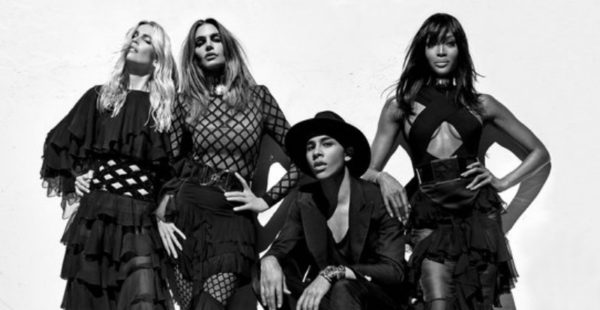 Naomi Campbell, Cindy Crawford et Claudia Schiffer pour Balmain !