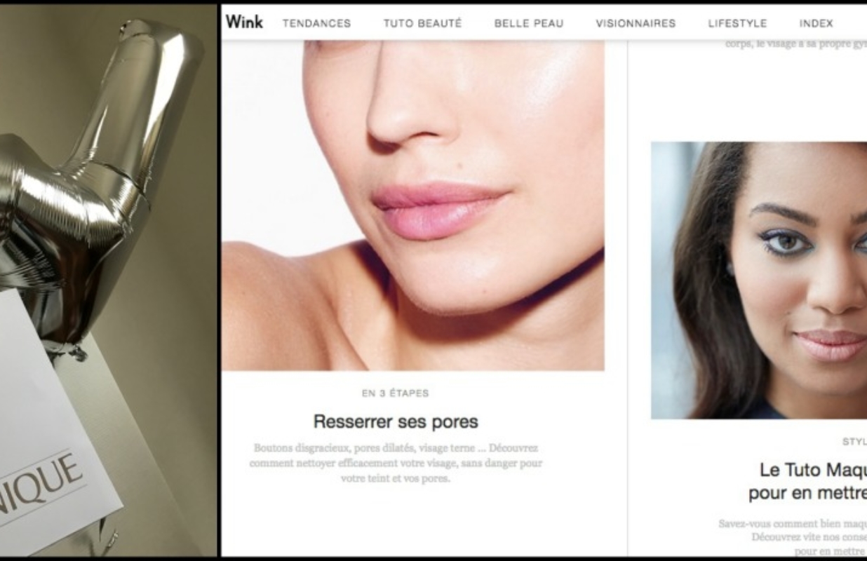 Clinique a donc lancé son blog