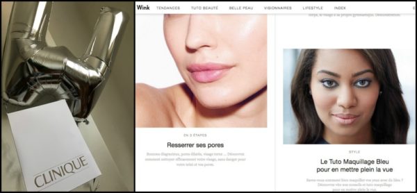 Clinique a donc lancé son blog