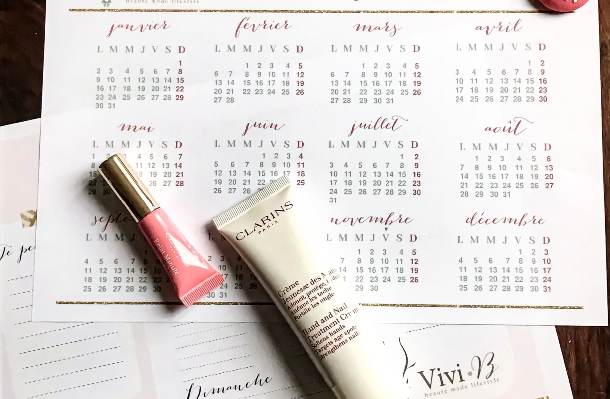 Comment trouver 1h par semaine pour prendre soin de soi et Calendrier 2017 !