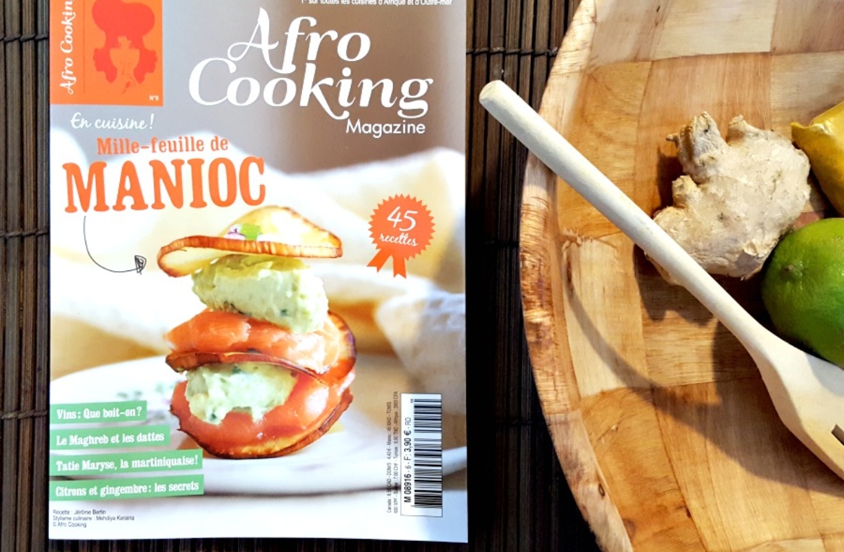 Mon inspiration cuisine : le magazine Afro Cooking