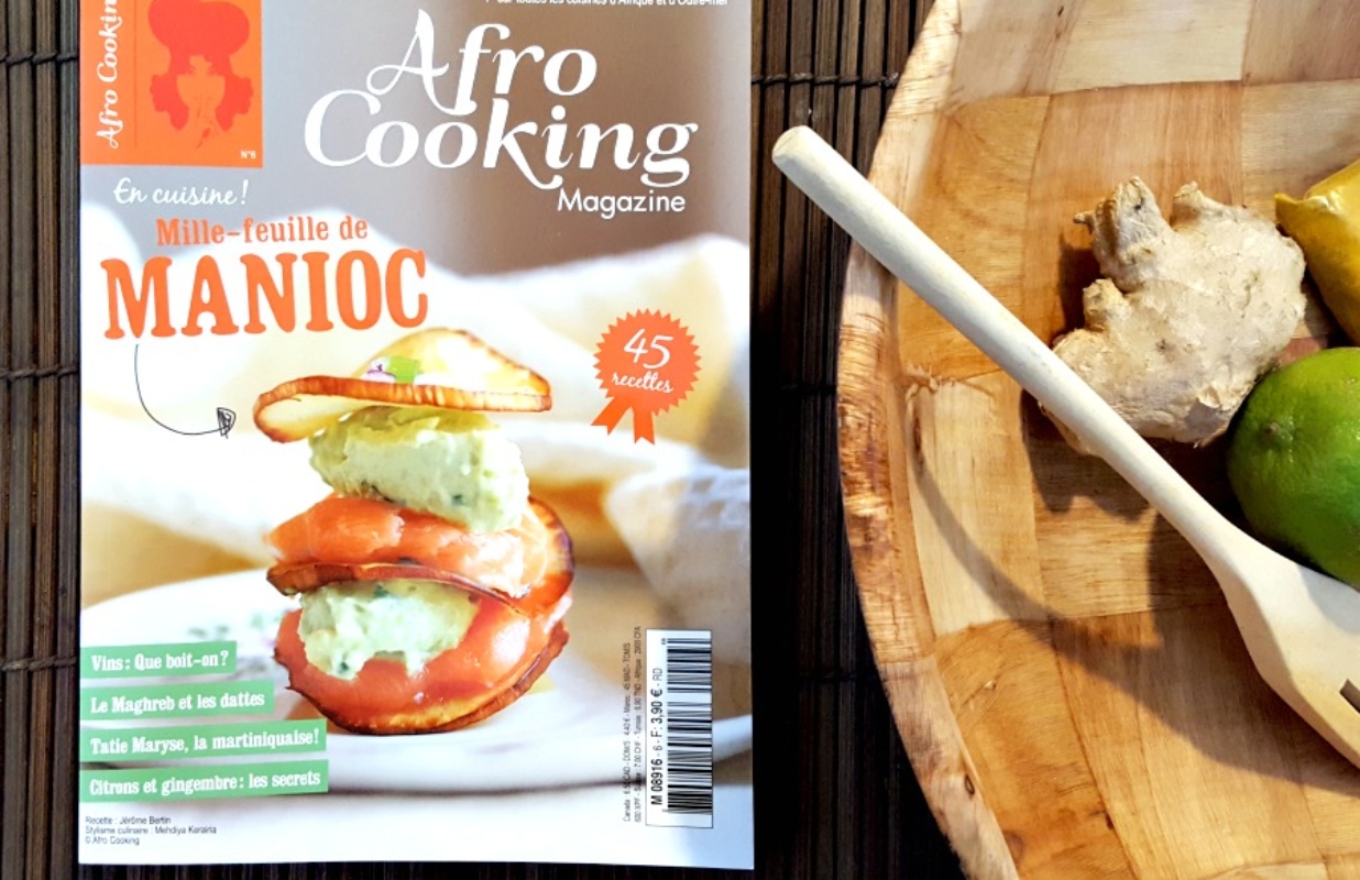 Mon inspiration cuisine : le magazine Afro Cooking