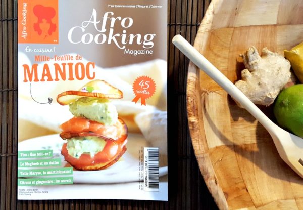 Mon inspiration cuisine : le magazine Afro Cooking