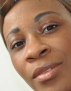 Red lips et teint parfait avec Iman Cosmetics  !