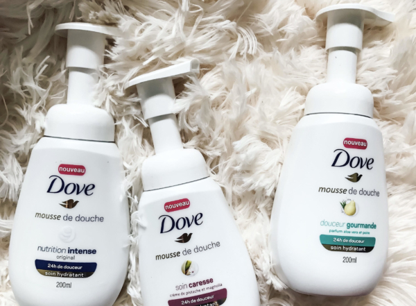 J’ai testé : la mousse de douche Dove