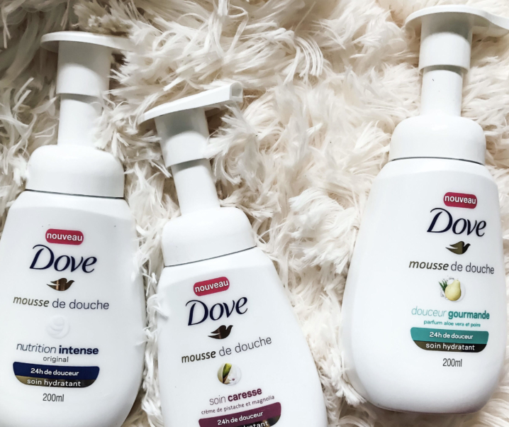 J’ai testé : la mousse de douche Dove