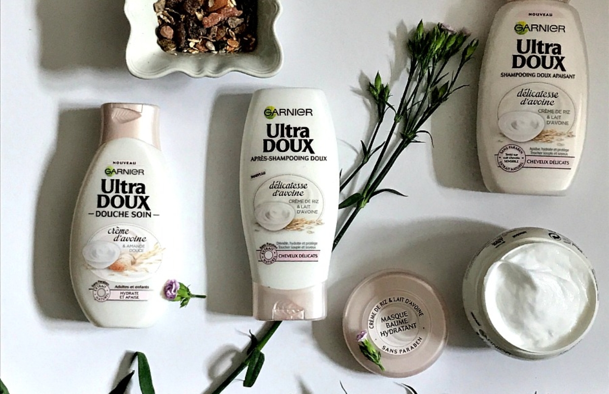 Test et concours : Gamme délicatesse d’avoine – Garnier Ultra Doux