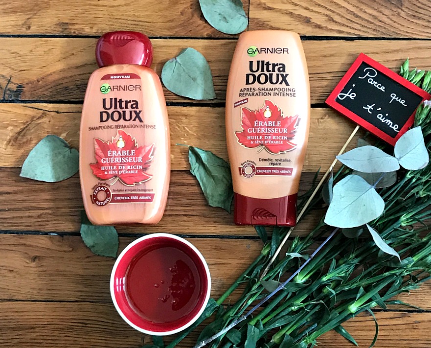 Test et concours : Gamme Erable Guérisseur – Garnier Ultra Doux