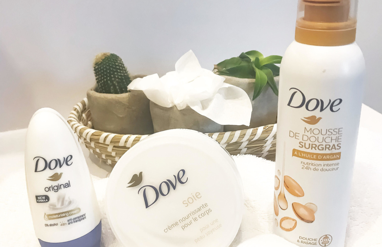 Routine beauté : Soin de la peau et petit budget avec Dove !