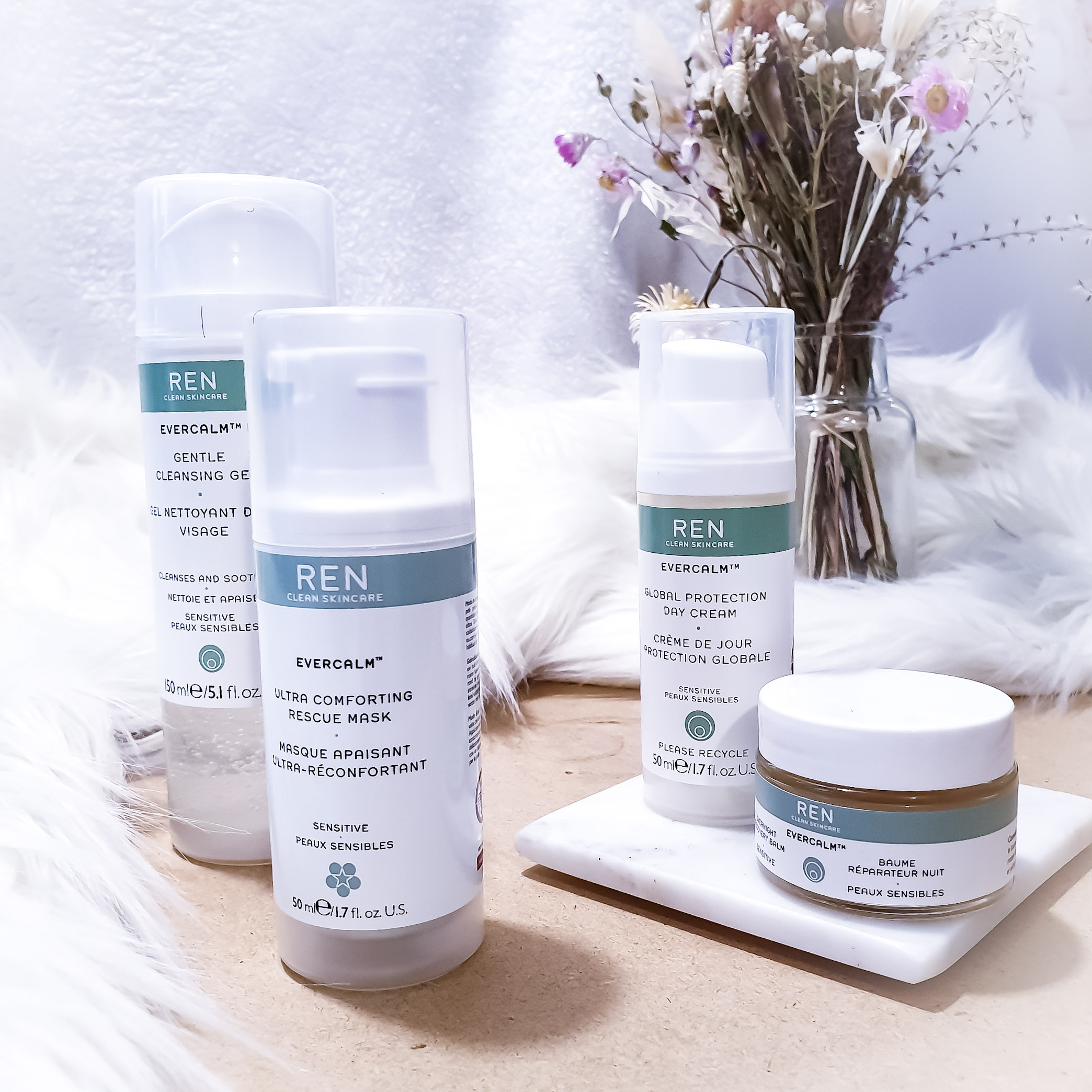 Test et avis - REN Skincare : La gamme Evercalm pour peau sensible