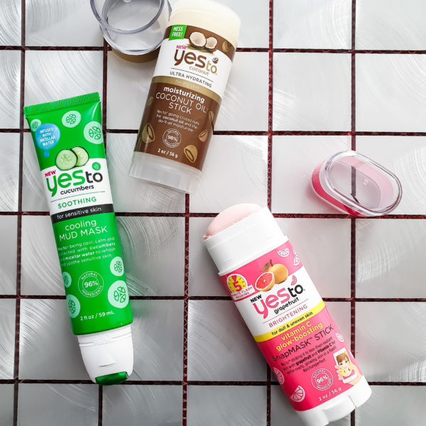 Yes to : les masques Roll On – et les soins stick